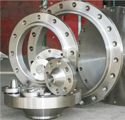 Titanium flange